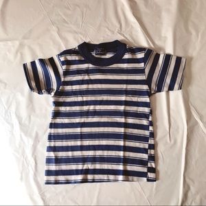 Vintage Striped able & White T-Shirt